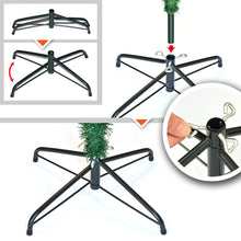 Load image into Gallery viewer, 5/6/7/7.5' Frost Artificial Christmas Tree with Natural Pine cones Decor,Stand Home