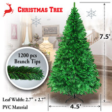 Load image into Gallery viewer, New Christmas Tree 5/6/7/8ft Tree with Sturdy Metal leg Xmas Full Pine Spruce
