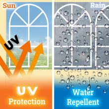 Load image into Gallery viewer, Sidewalls 80" L X 78" W for Outdoor Tent Replacement Sidewall with Windows for Folding Tent Canopy Gazebo (3PCS, Ecru)