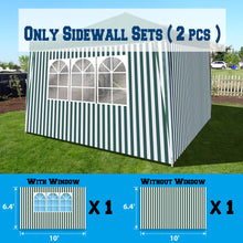 Load image into Gallery viewer, 10'x10' Side Panels Tent Outdoor Pop Up Canopy Gazebo Marquee Sidewalls with Zip