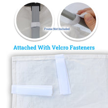 Load image into Gallery viewer, Sidewalls 10' L X6.4' W Size Side Panel for 10' X 10' Tent Outdoor Replacement Sidewall with Windows (White)