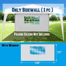 Load image into Gallery viewer, 13x10' 2pc Replacement Pop Up Canopy Sidepanels for  10x10' Tent Gazebo Sidewalls Kit