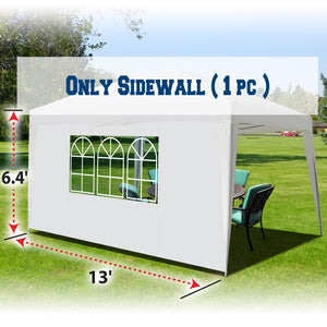 13x10' 2pc Replacement Pop Up Canopy Sidepanels for  10x10' Tent Gazebo Sidewalls Kit