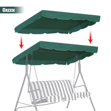 Load image into Gallery viewer, Patio Swing Canopy Replacement Porch Top Cover Outdoor Seat Furniture