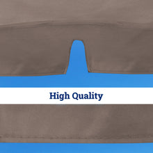 Load image into Gallery viewer, Patio Swing Top Replacement Canopy for Swing Seat 3 Seater Sizes Garden Hammock Outdoor Garden Porch Yard Canopy with Ball Bungees