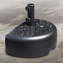 Load image into Gallery viewer, Half Round Semicircle Umbrella Heavy Holder Base Stand for Half Patio