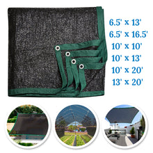 Load image into Gallery viewer, 80% Sunblock Fabric Shade Cloth Net Mesh Shade for Plant Greenhouse Barn Pool