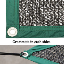 Load image into Gallery viewer, 80% Sunblock Fabric Shade Cloth Net Mesh Shade for Plant Greenhouse Barn Pool