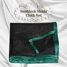 Load image into Gallery viewer, 80% Sunblock Fabric Shade Cloth Net Mesh Shade for Plant Greenhouse Barn Pool