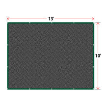 Load image into Gallery viewer, 80% Sunblock Fabric Shade Cloth Net Mesh Shade for Plant Greenhouse Barn Pool