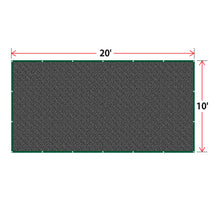 Load image into Gallery viewer, 80% Sunblock Fabric Shade Cloth Net Mesh Shade for Plant Greenhouse Barn Pool