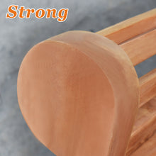 Load image into Gallery viewer, Teak 40" teak  Marlboro Lutyen Outdoor Bench Chair(local pick up)