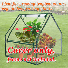 Load image into Gallery viewer, Portable Greenhouse Gardening Replacement PVC COVER ONLY