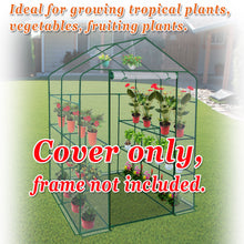 Load image into Gallery viewer, Portable Greenhouse Gardening Replacement PVC COVER ONLY