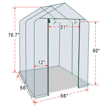 Load image into Gallery viewer, Portable Greenhouse Gardening Replacement PVC COVER ONLY