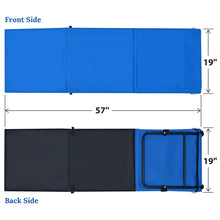 Load image into Gallery viewer, 19x57 inch Portable Reclining Lounger Beach Chair