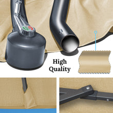 Load image into Gallery viewer, STRONG CAMEL 8.2ft Square LED Cantilever Hanging Umbrella  Sunshade Outdoor