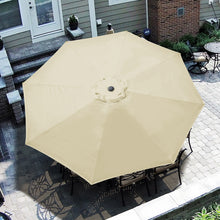 Load image into Gallery viewer, STRONG CAMEL 9' Patio 8 Ribs Outdoor Garden Market Parasol Sunshade Umbrella with Tilt and Crank