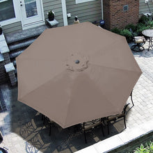 Load image into Gallery viewer, STRONG CAMEL 9' Patio 8 Ribs Outdoor Garden Market Parasol Sunshade Umbrella with Tilt and Crank