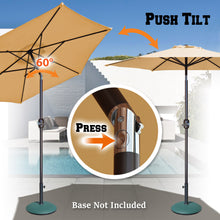 Load image into Gallery viewer, STRONG CAMEL Brand NEW 8.2ft 8ribs Patio Parasol Umbrella Sunshade Market Outdoor