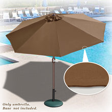 Load image into Gallery viewer, STRONG CAMEL Sunshade Outdoor 9ft Parasol Patio Garden Umbrella with Crank Tilt