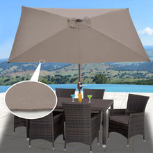 Load image into Gallery viewer, STRONG CAMEL 10'x6.5'  NEW PATIO GARDEN SUNSHADE MARKET UMBRELLA  OUTDOOR