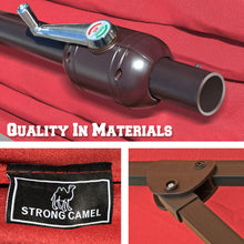 Load image into Gallery viewer, STRONG CAMEL Multi-color 13ft 8 Ribs Round Patio Sunshade Umbrella Outdoor Garden