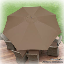 Load image into Gallery viewer, STRONG CAMEL Multi-color 13ft 8 Ribs Round Patio Sunshade Umbrella Outdoor Garden
