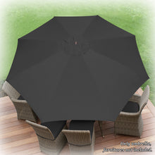 Load image into Gallery viewer, STRONG CAMEL Multi-color 13ft 8 Ribs Round Patio Sunshade Umbrella Outdoor Garden