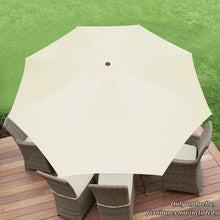 Load image into Gallery viewer, STRONG CAMEL Multi-color 13ft 8 Ribs Round Patio Sunshade Umbrella Outdoor Garden