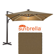 Load image into Gallery viewer, STRONG CAMEL 10' x 10' BIG ROMA Square Cantilever Umbrella Heavy duty Offset Solar Umbrella (ONLY LOCAL PICK UP )