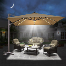 Load image into Gallery viewer, STRONG CAMEL 10' x 10' BIG ROMA Square Cantilever Umbrella Heavy duty Offset Solar Umbrella (ONLY LOCAL PICK UP )
