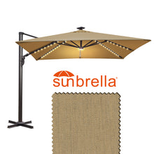 Load image into Gallery viewer, STRONG CAMEL 10' x 10' BIG ROMA Square Cantilever Umbrella Heavy duty Offset Solar Umbrella (ONLY LOCAL PICK UP )