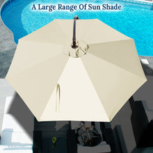 Load image into Gallery viewer, STRONG CAMEL 10' Battery Cantilever LED Light Offset Patio Hanging Umbrella