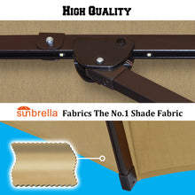 Load image into Gallery viewer, STRONG CAMEL 11.5' Anti-wind Cantilever Big Roma Solar LED Patio Umbrella Offset Waterproof