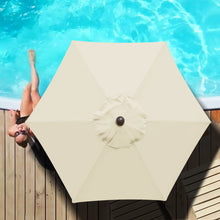 Load image into Gallery viewer, STRONG CAMEL 6/7/8/9' LED Lighted Battery Patio Umbrella Tilt Sunshade for Outdoor