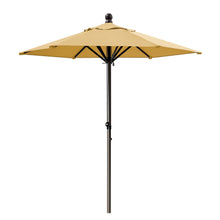 Load image into Gallery viewer, STRONG CAMEL Patio Umbrella 6.5 Ft 6 Ribs Rope Pulley for Garden Table Parasol Yard Outdoor Backyard Pool Deck Cafe Market with Air Vent