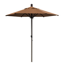 Load image into Gallery viewer, STRONG CAMEL Patio Umbrella 6.5 Ft 6 Ribs Rope Pulley for Garden Table Parasol Yard Outdoor Backyard Pool Deck Cafe Market with Air Vent