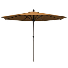 Load image into Gallery viewer, STRONG CAMEL Patio Umbrella 10 Ft 8 Ribs Rope Pulley for Garden Table Parasol Yard Outdoor Backyard Pool Deck Cafe Market with Air Vent