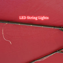 Load image into Gallery viewer, STRONG CAMEL 9ft Patio Battery Light LED Umbrella (SMAPLE)