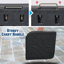 Load image into Gallery viewer, 4pc Heavy Duty Cantilever Offset Umbrella Stand Water Sand Holder Affusion Base