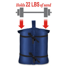 Load image into Gallery viewer, 4pcs Sand Weighted Leg Weight Bags for Pop up Canopy Tent