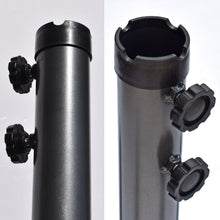 Load image into Gallery viewer, Heavy Duty Patio Umbrella Cross Brace Stand Universal for Outdoor Patio Umbrella, Dark Grey