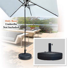 Load image into Gallery viewer, Patio Umbrella Base Sand Water Filled 20" 28L Parasol Weight Sand Base Holder