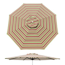 Load image into Gallery viewer, Umbrella Cover Canopy 9ft 8 Rib Patio Replacement Top Outdoor