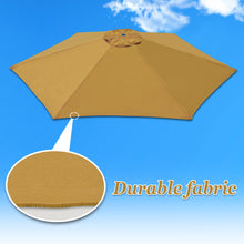 Load image into Gallery viewer, Umbrella Cover Canopy 9ft 6 Ribs Patio Replacement Top Outdoor