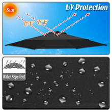 Load image into Gallery viewer, Umbrella Cover Canopy 9ft 6 Ribs Patio Replacement Top Outdoor