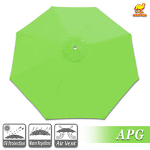 Load image into Gallery viewer, 10' 8 Ribs Patio Umbrella Canopy Top Cover Replacement