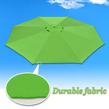Load image into Gallery viewer, 10' 8 Ribs Patio Umbrella Canopy Top Cover Replacement