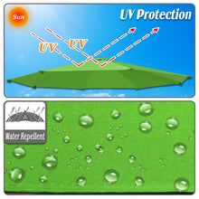 Load image into Gallery viewer, 10' 8 Ribs Patio Umbrella Canopy Top Cover Replacement